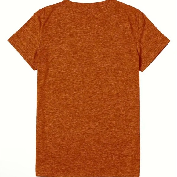 Get in Scavenger We’re Going Thrifting Orange Graphic Tee with Raccoon Design L - Picture 2 of 5